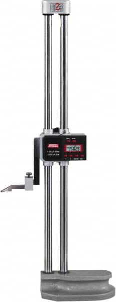 Electronic Height Gage: 450 mm Max, 0.001" Resolution, 0.001500" Accuracy