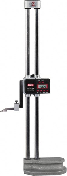 SPI MS160719005 Electronic Height Gage: 450 mm Max, 0.001" Resolution, 0.001500" Accuracy Image