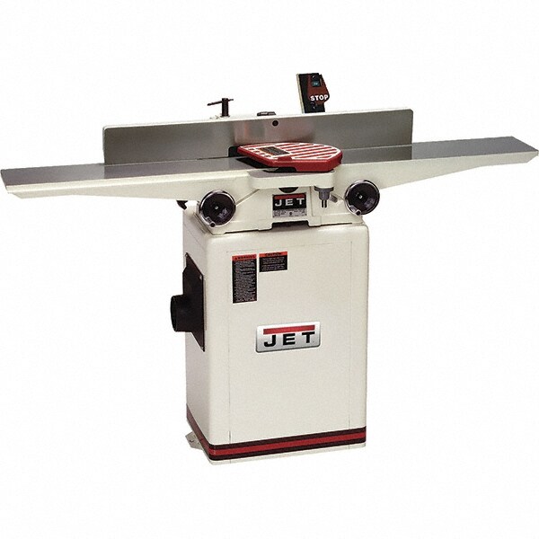 6,000 RPM, 6-1/2" Cutting Width, 1/2" Cutting Depth, Jointer