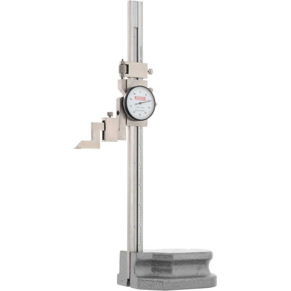 SPI CMS150410014 8" Stainless Steel Dial Height Gage Image