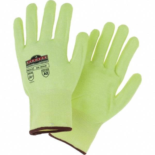Radians RWG531-M Cut-Resistant Gloves: Size M, ANSI Cut A2, HPPE 