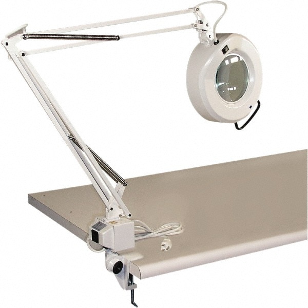 magnifying lamp mounting bracket