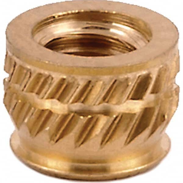Tapered Hole Threaded Inserts; Product Type: Single Vane ; System of Measurement: Metric ; Thread Size (mm): M3x0.5 ; Overall Length (Decimal Inch): 0.1500 ; Thread Size: M3x0.5 mm ; Insert Diameter (Decimal Inch): 0.2200