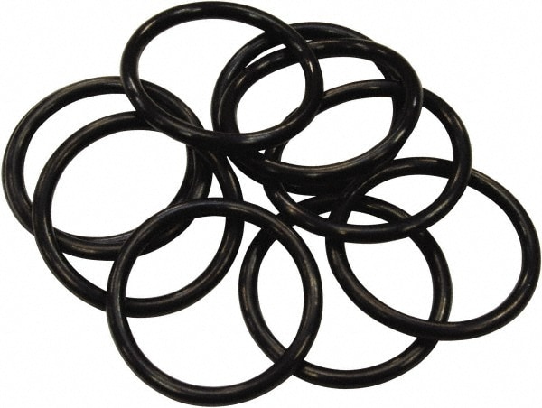 O-Ring: 0.609" ID x 0.75" OD, 0.062" Thick, Dash 016, Nitrile Butadiene Rubber