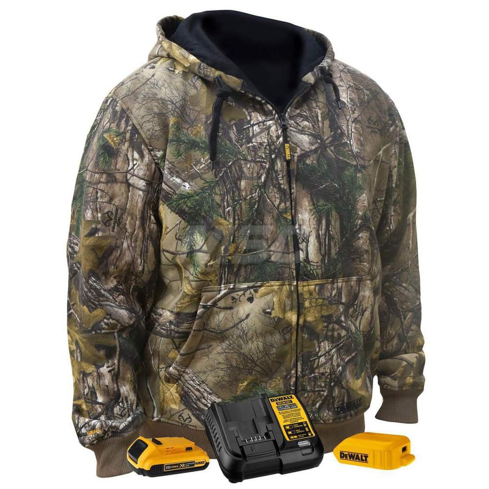 dewalt blaze orange heated jacket