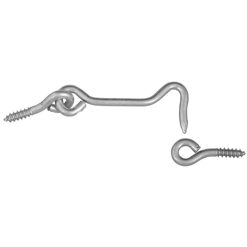 Eye Hooks; Material: Steel ; Chain Diameter: 2.50in ; Finish: Zinc-Plated