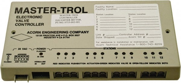 Acorn Engineering 0715-002-001 Wash Fountain Electronic Valve Controller 