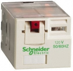 Schneider Electric RPM41F7 3,750 VA Power Rating, Electromechanical Plug-in General Purpose Relay Image