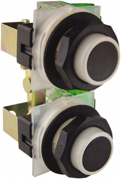 Schneider Electric 9001SKRU1 Push-Button Switch: 30 mm Mounting Hole Dia, Momentary (MO) Image