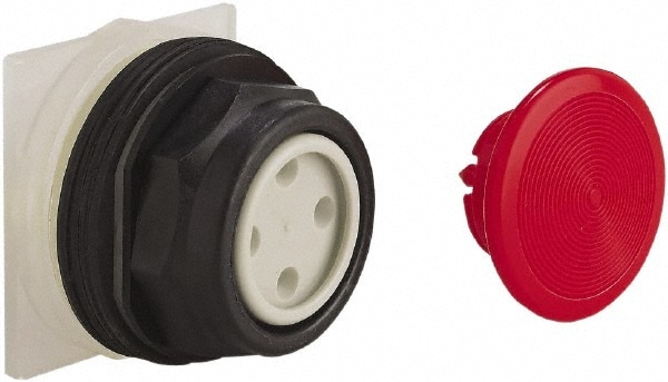 Schneider Electric 9001SKR4R Push-Button Switch: 30 mm Mounting Hole Dia, Momentary (MO) Image