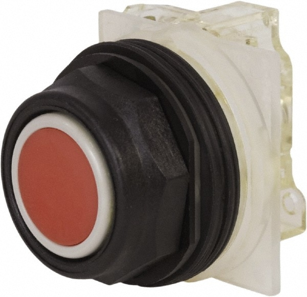 Schneider Electric 9001SKR1RH13 Push-Button Switch: 30 mm Mounting Hole Dia, Momentary (MO) Image