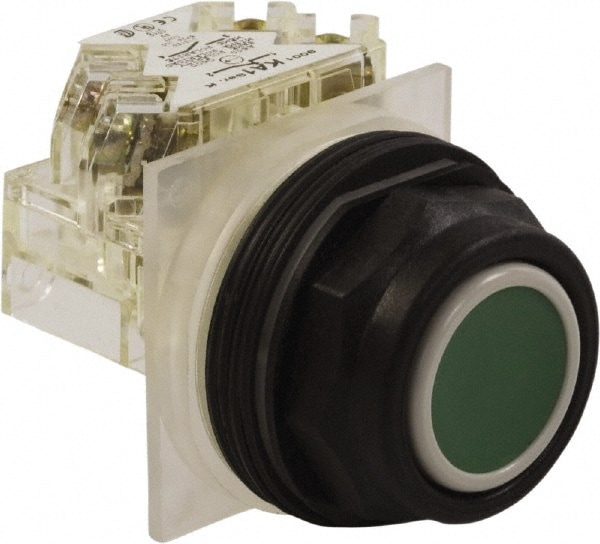 Schneider Electric 9001SKR1GH13 Push-Button Switch: 30 mm Mounting Hole Dia, Momentary (MO) Image