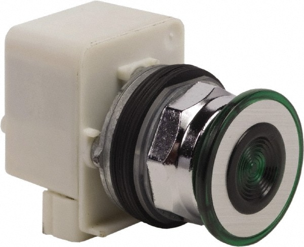 Schneider Electric 9001KR9P1G Push-Button Switch: 30 mm Mounting Hole Dia, Maintained (MA) Image