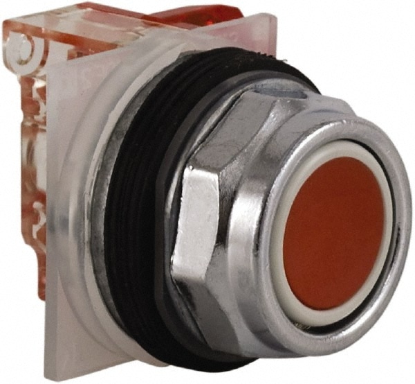 Schneider Electric 9001KR1RH6 Push-Button Switch: 30 mm Mounting Hole Dia, Momentary (MO) Image