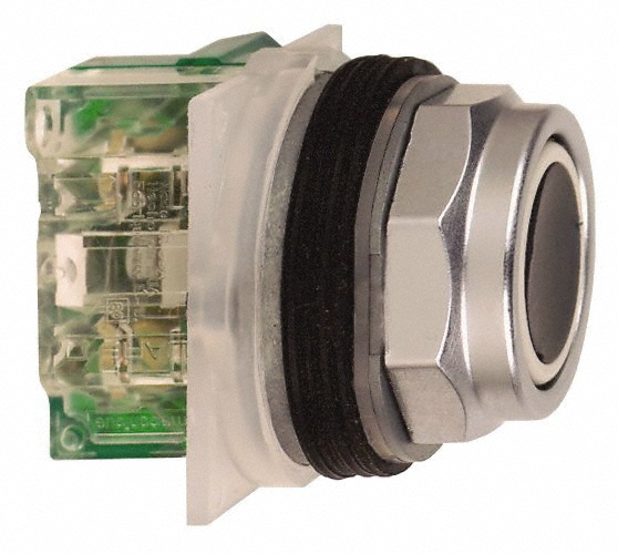 Schneider Electric 9001KR1BH13 Push-Button Switch: 30 mm Mounting Hole Dia, Momentary (MO) Image