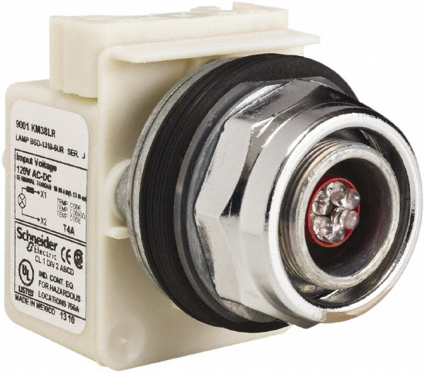 Schneider Electric 9001KP38LR 120 V LED Indicating Light Image