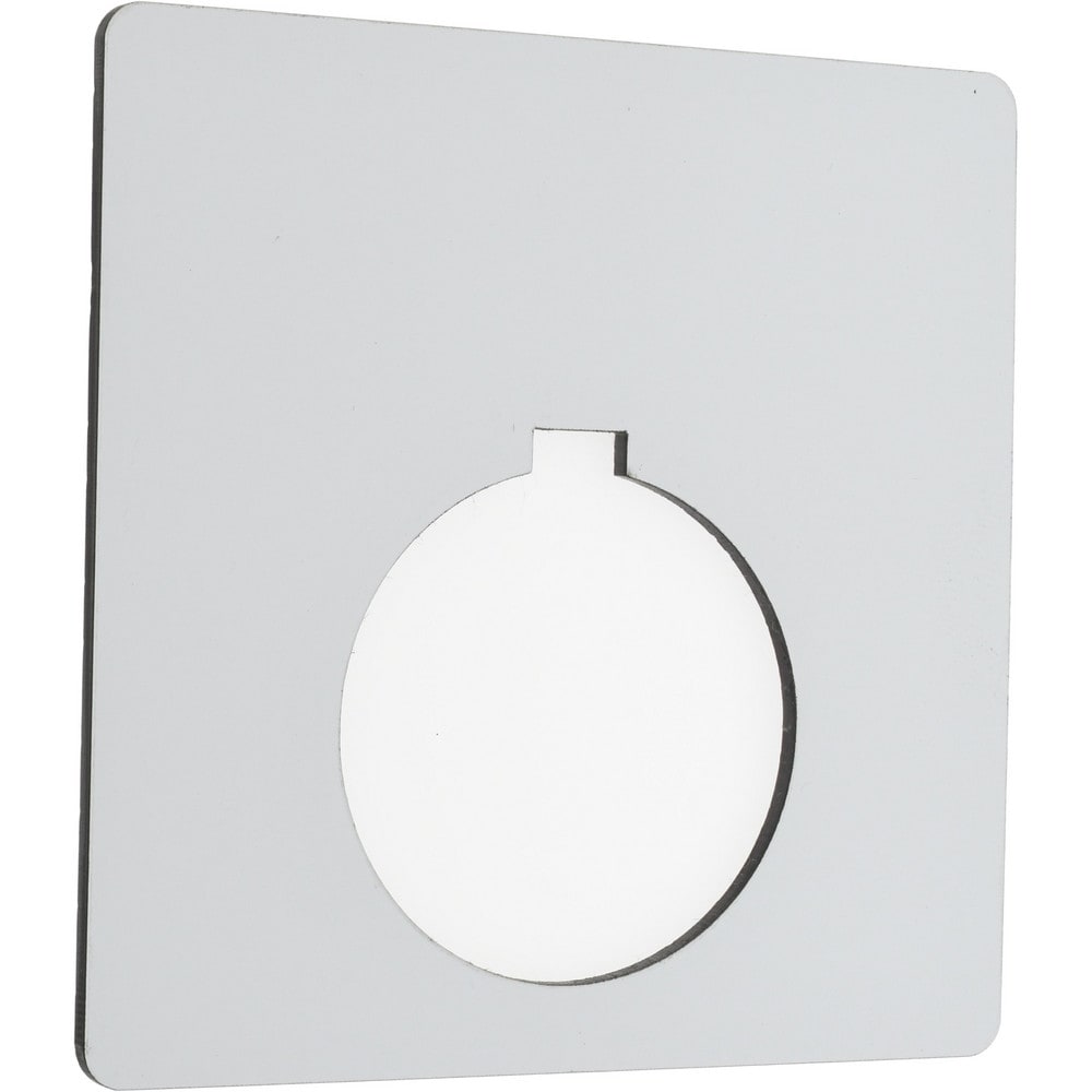 Square, Plastic Legend Plate - Blank
