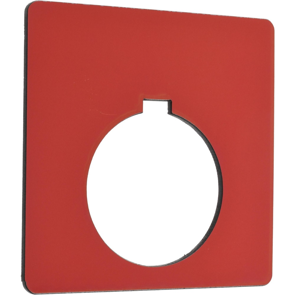 Square, Plastic Legend Plate - Blank