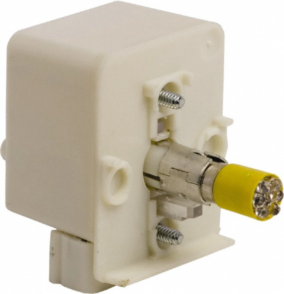 Schneider Electric 9001KM35LY 24-28 VAC, 24-28 VDC Yellow Lens LED Light Module Image