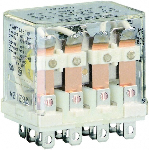 Square D 8501RSD44V53 Electromechanical Plug-in General Purpose Relay Image