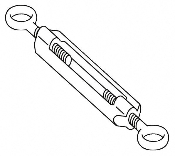 Telemecanique Sensors XY2CZ402 7.2 Inch Long, Limit Switch Turnbuckle Image