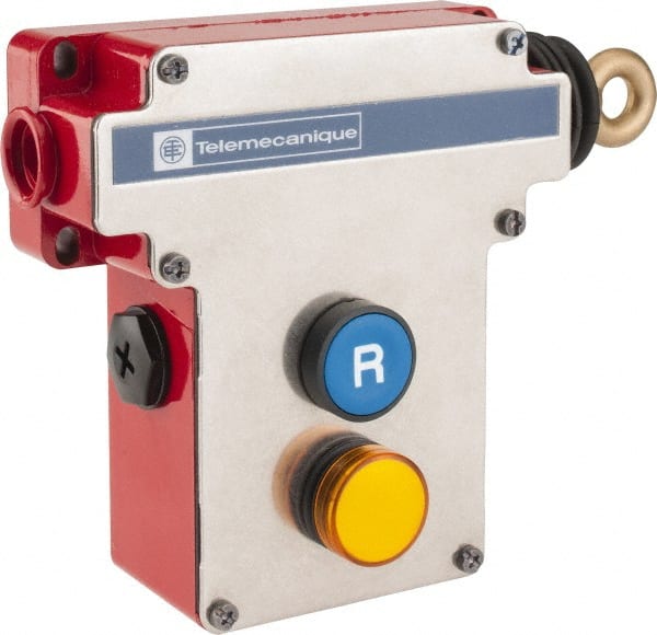 Telemecanique Sensors XY2CE1A196 10 Amp, 2NO/2NC Configuration, Right Hand Operation, Rope Operated Limit Switch 