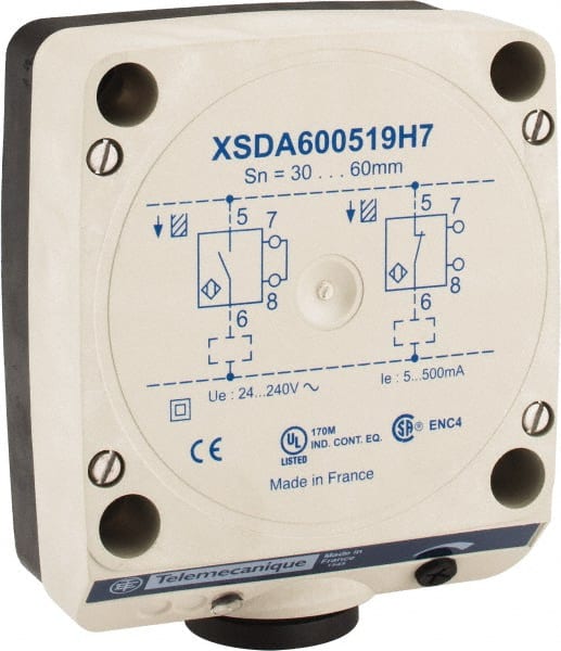 500 mA Telemecanique XSDA400519H7 Inductive Sensor 240 VAC