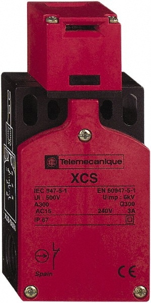 Telemecanique Sensors XCSTA791 NO/2NC Configuration, Multiple Amp Level, Plastic Key Safety Limit Switch Image