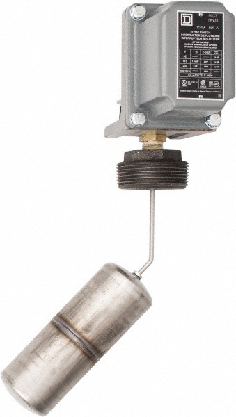 Square D 9037HW33 4 NEMA Rated, DPST, Float Switch Pressure and Level Switch Image