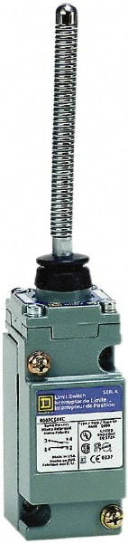 Square D 9007C62KC General Purpose Limit Switch: DPDT, 2NC/2NO, Cat Whisker Image