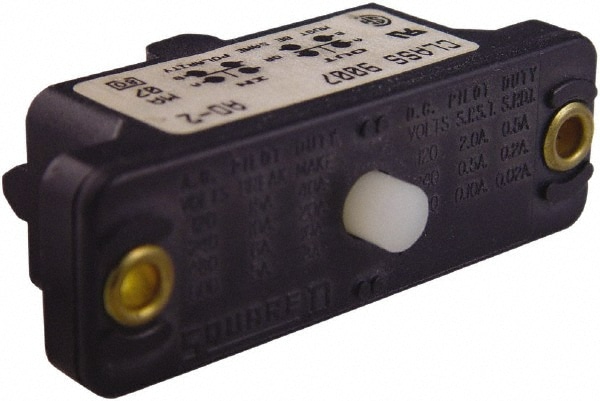 Square D 9007AO1 General Purpose Limit Switch: SPDT, NC, Plunger, Top Image