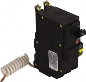 Square D QOB230GFI 30 Amp, 240 VAC, 2 Pole, Bolt On Residual Current Circuit Breaker with Overcurrent Protection Image