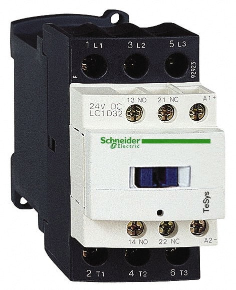 30AMP Contactor 3 Pole Coil 120VAC 30a 32a 40a 50a Auxiliary NO/NC IEC DIN 600V 