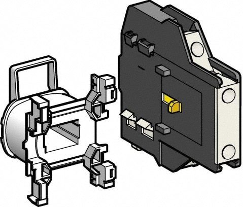 Schneider Electric LAD8N02 Contactor Auxiliary Contact Block Image