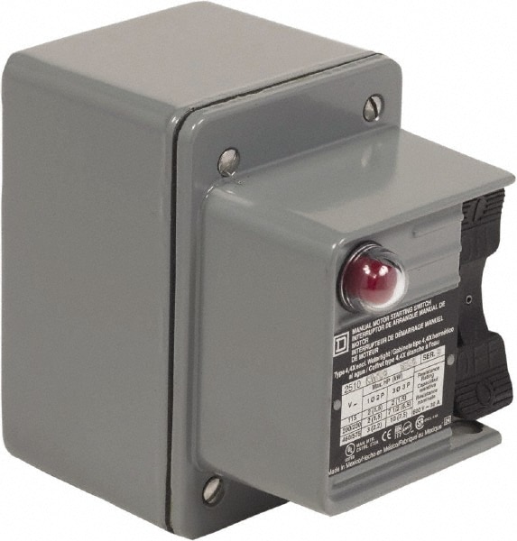 Square D 2510KW2C 3 Poles, 30 Amp, NEMA, Enclosed Toggle Manual Motor Starter Image