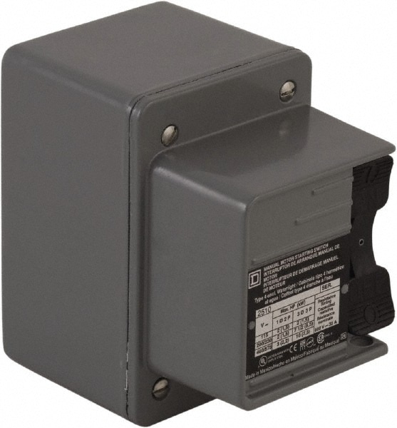 Square D MBG2 Manual Motor Starter Size M-0 With Enclosure