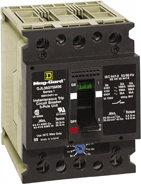 15 Continuous Amp, Motor Circuit Protector