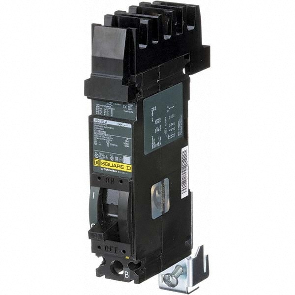 Square D FH16020B 20 Amp, 125 VDC, 277 VAC, 1 Pole, Plug On Molded Case Circuit Breaker Image