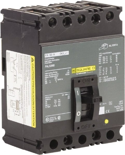 Details about   YUANKY YC60 IEC60898 240/415V 3-POLE CIRCUIT BREAKER USED FREE SHIPPING 