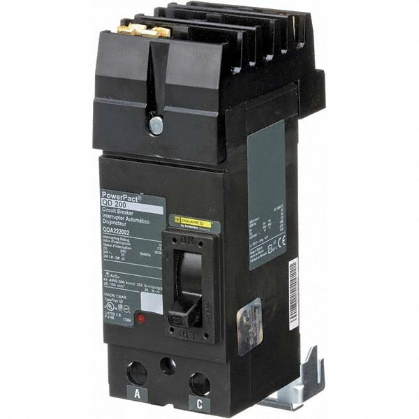 Square D QDA222002 200 Amp, 240 VAC, 2 Pole, Plug In Molded Case Circuit Breaker Image