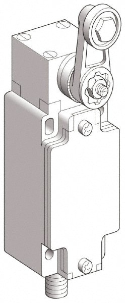 Telemecanique Sensors XCKJ10513D General Purpose Limit Switch: DP, NC, Roller Lever, Side 