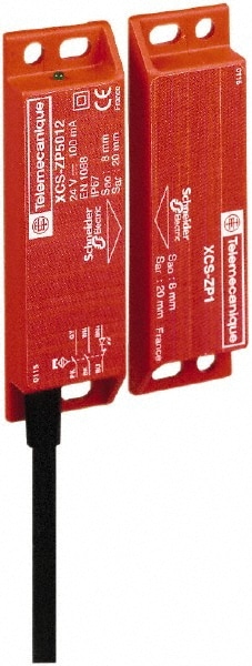 Telemecanique Sensors XCSDMP5005 2NO/NC Configuration, 24 VDC, 100 Amp, Plastic Noncontact Safety Limit Switch Image