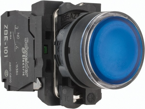 Schneider Electric XB5AW36B5 Push-Button Switch: 22 mm Mounting Hole Dia, Momentary (MO) Image