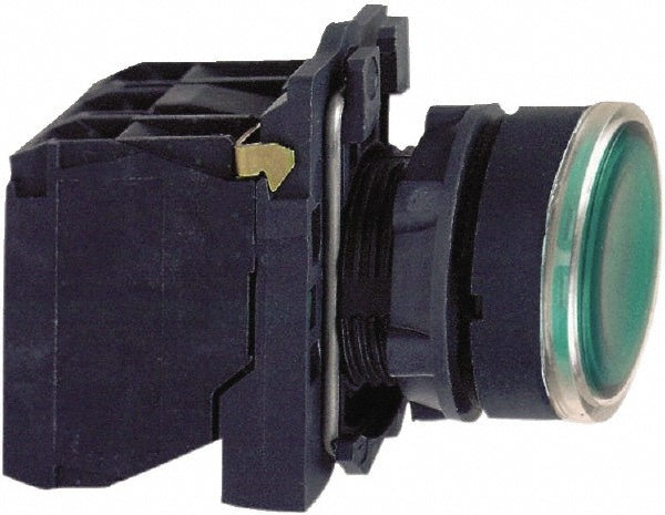 Schneider Electric XB5AW33B5 Push-Button Switch: 22 mm Mounting Hole Dia, Momentary (MO) Image