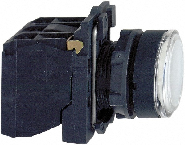 Schneider Electric XB5AW31G5 Push-Button Switch: 22 mm Mounting Hole Dia, Momentary (MO) Image