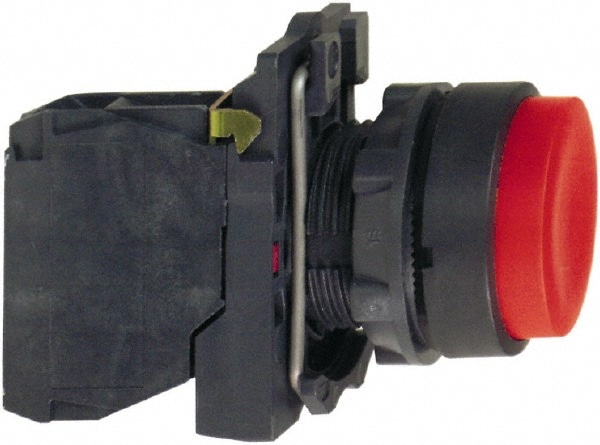 Schneider Electric XB5AL42 Push-Button Switch: 22 mm Mounting Hole Dia, Momentary (MO) Image