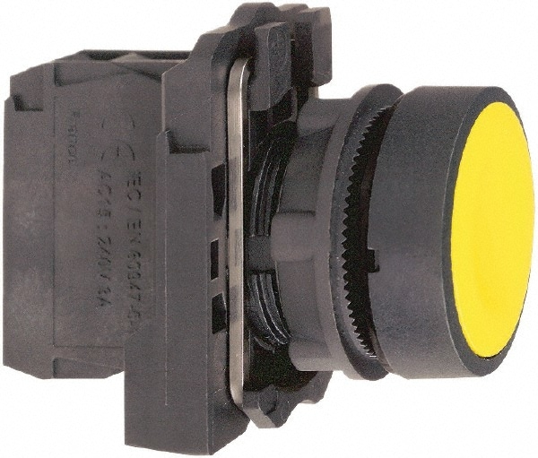 Schneider Electric XB5AA51 Push-Button Switch: 22 mm Mounting Hole Dia, Momentary (MO) Image