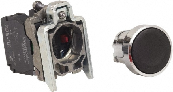 Schneider Electric XB4BA25 Push-Button Switch: 22 mm Mounting Hole Dia, Momentary (MO) Image