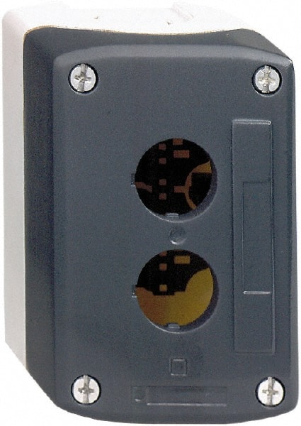 3 Hole, 22mm Hole Diameter, Polycarbonate Pushbutton Switch Enclosure