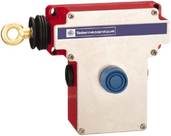 Telemecanique Sensors XY2CE2A250H7 10 Amp, NO/NC Configuration, Left Hand Operation, Rope Operated Limit Switch 